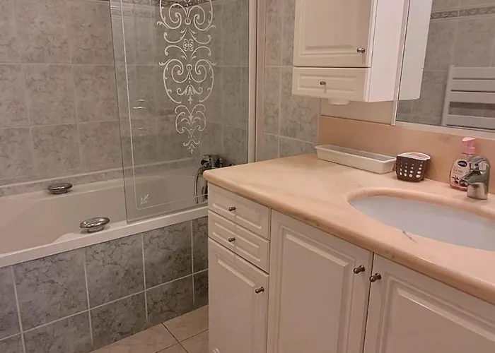 Grand 82m2 Terrasse 2 Ch 7 Pers Clim Apartmán *